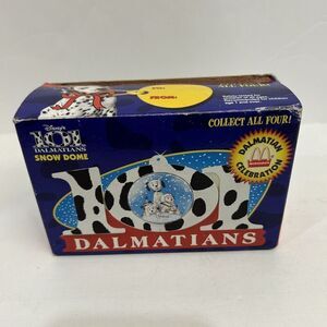 Vintage 101 Dalmatians Snow Dome Globe Plastic McDonald’s Series Vintage 1996